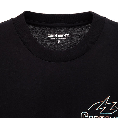 Carhartt WIP S/S Ablaze T-Shirt Black/Wax I033638 Degli Uberti